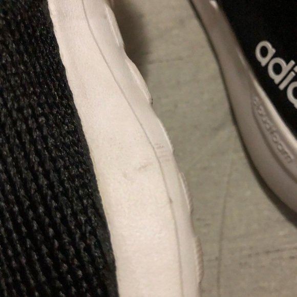 TODAY ONLY:Adidas Black Cloudfoam Shoes Size 8 - Comfortable - Picture 15 of 16